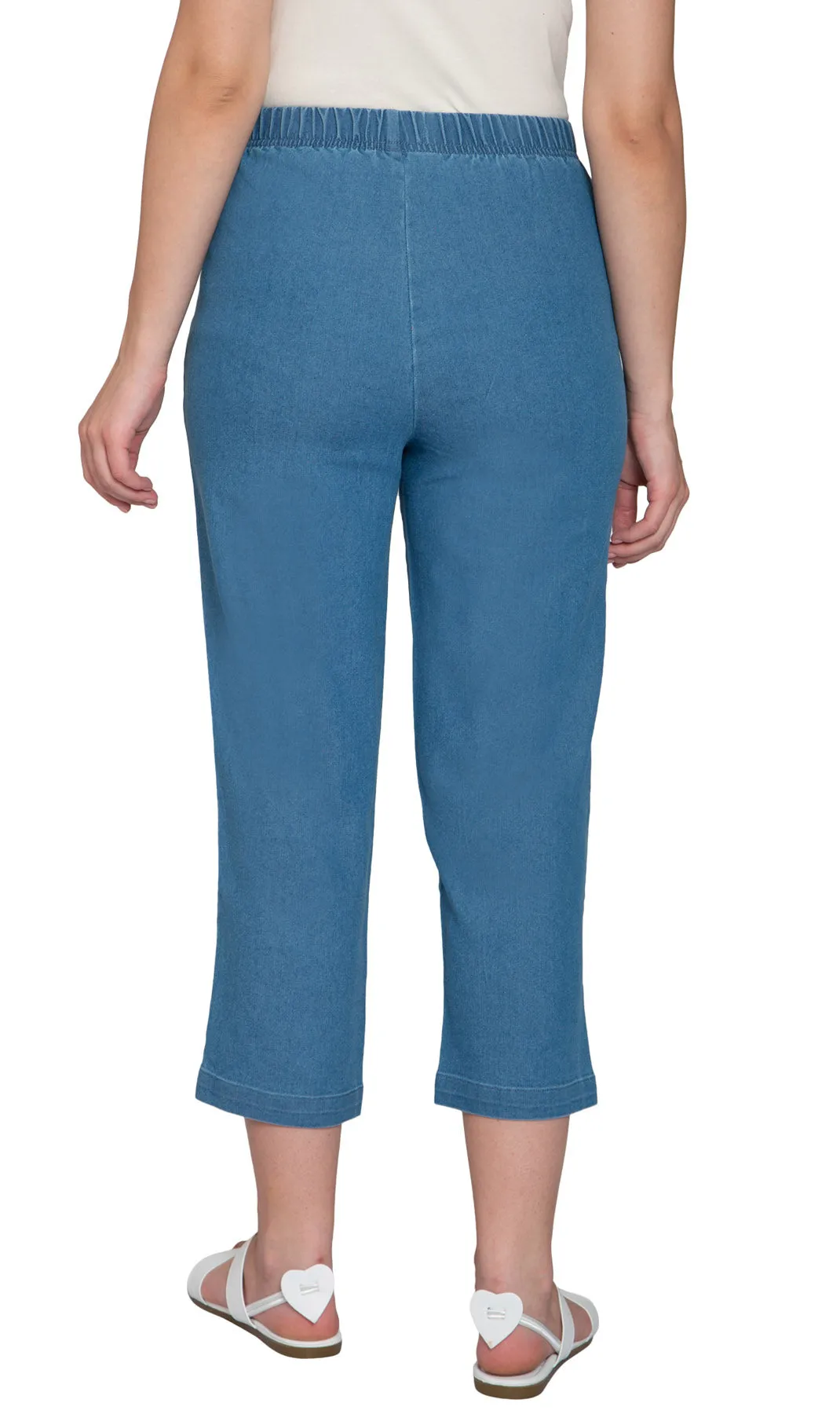 Women's Stretch Denim Capris– Lightweight Stretch sold by Zulily product image thumbnail 4