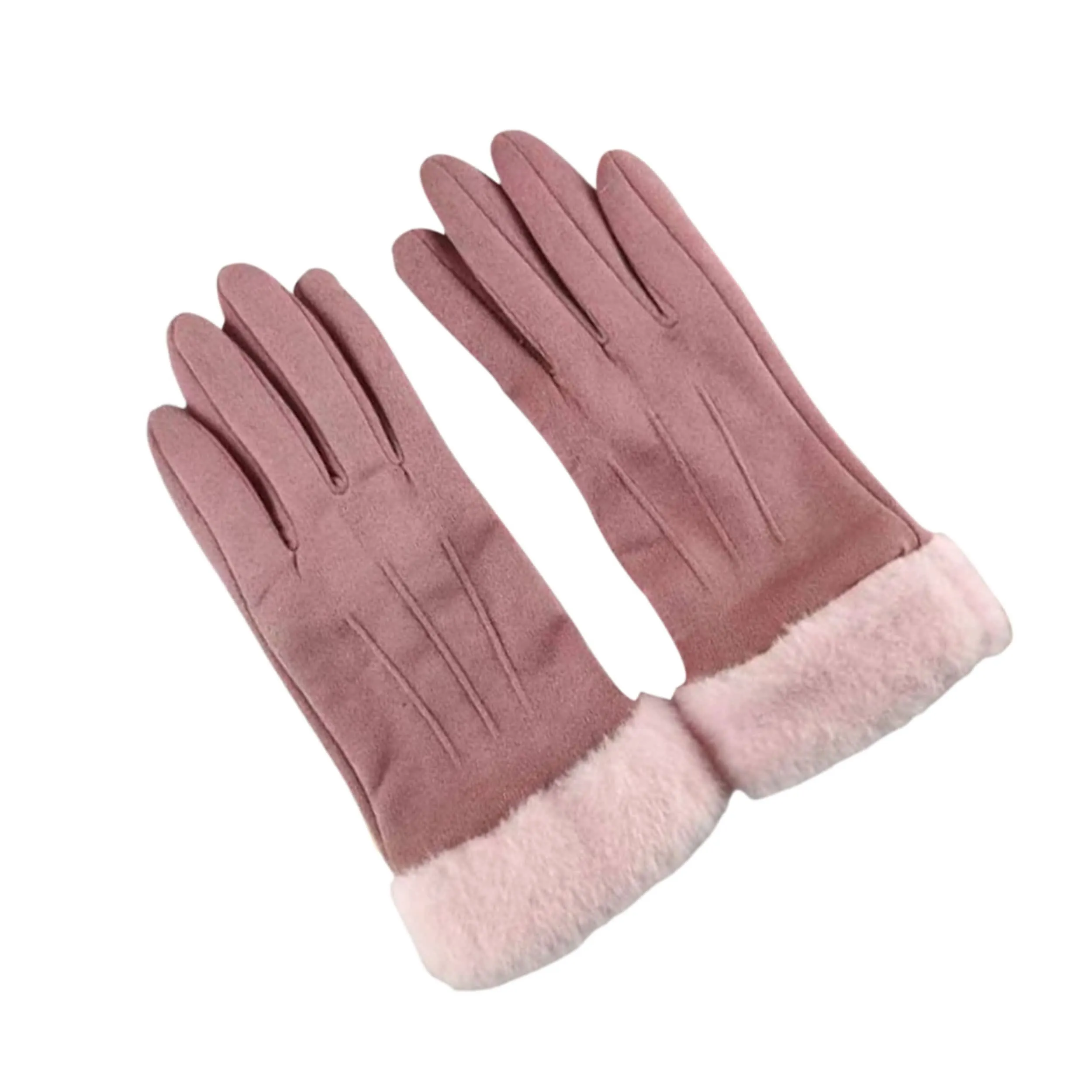 Clarissa Faux Suede Touch Gloves sold by Zulily product image thumbnail 2
