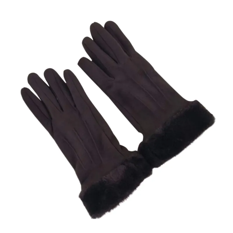 Clarissa Faux Suede Touch Gloves sold by Zulily