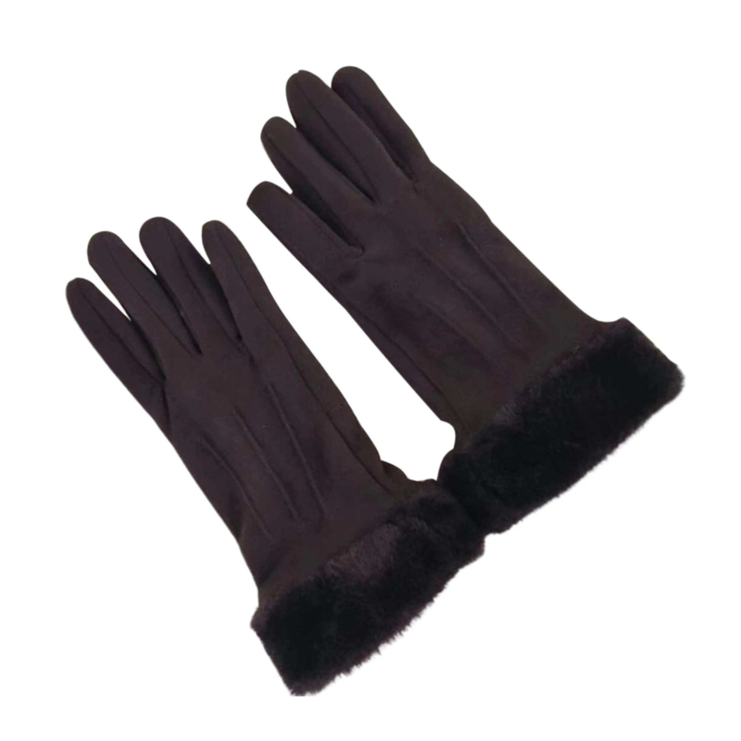 Clarissa Faux Suede Touch Gloves sold by Zulily