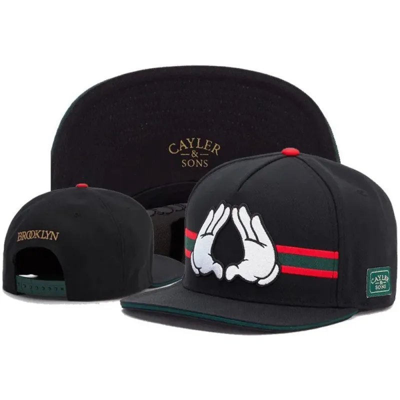 Skull Hand Snapback Hat – Flat Bill Adjustable Baseball Cap made by Zulily