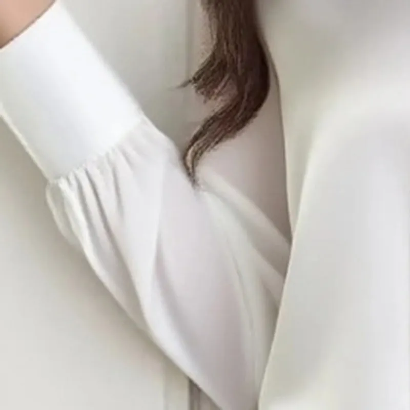 Women's Ribbon Detail Blouse, Lightweight Business Casual Shirt sold by Zulily product image thumbnail 5