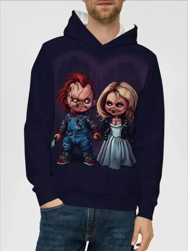 Unisex Printed Hoodie – Casual Graphic Pullover Sweatshirt sold by Zulily