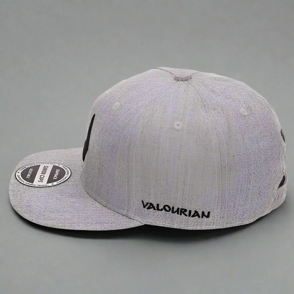 Unisex Grey Wool Snapback sold by Zulily product image thumbnail 4