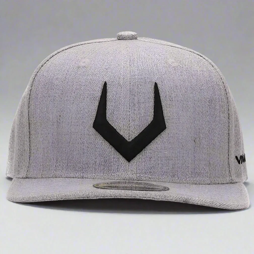 Unisex Grey Wool Snapback sold by Zulily product image thumbnail 2
