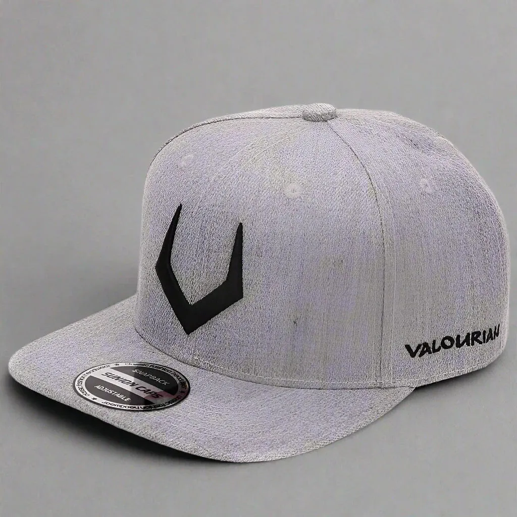 Unisex Grey Wool Snapback sold by Zulily product image thumbnail 3