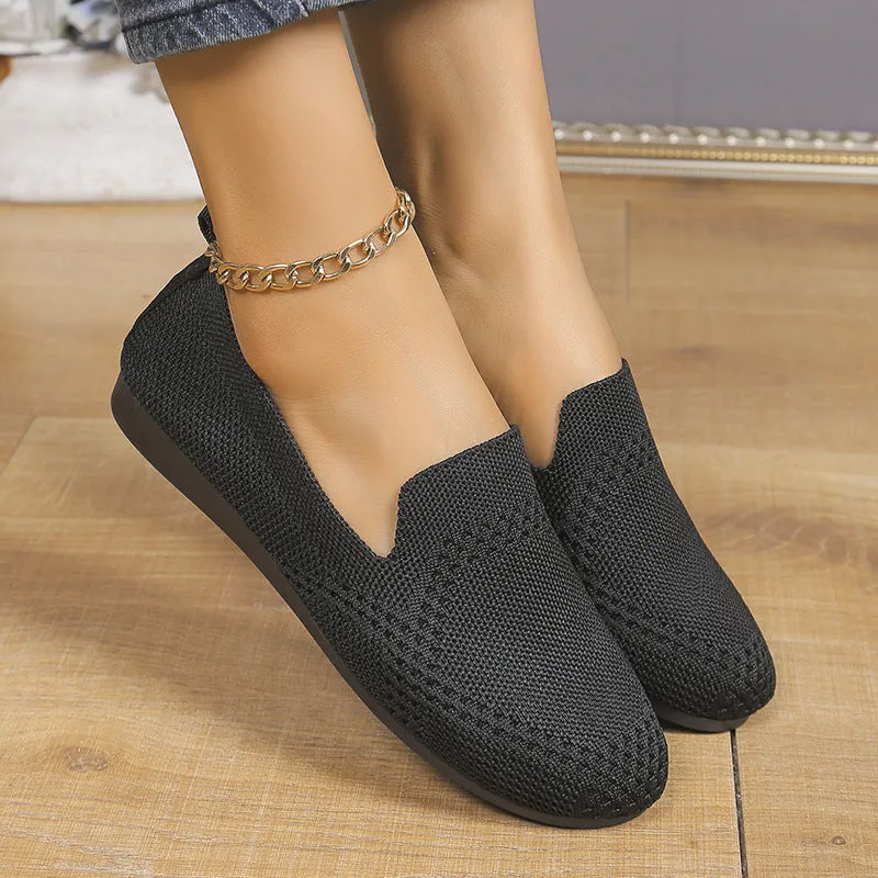 Flying Woven Slip-On Flats — European / American Style Work Shoes sold by Zulily