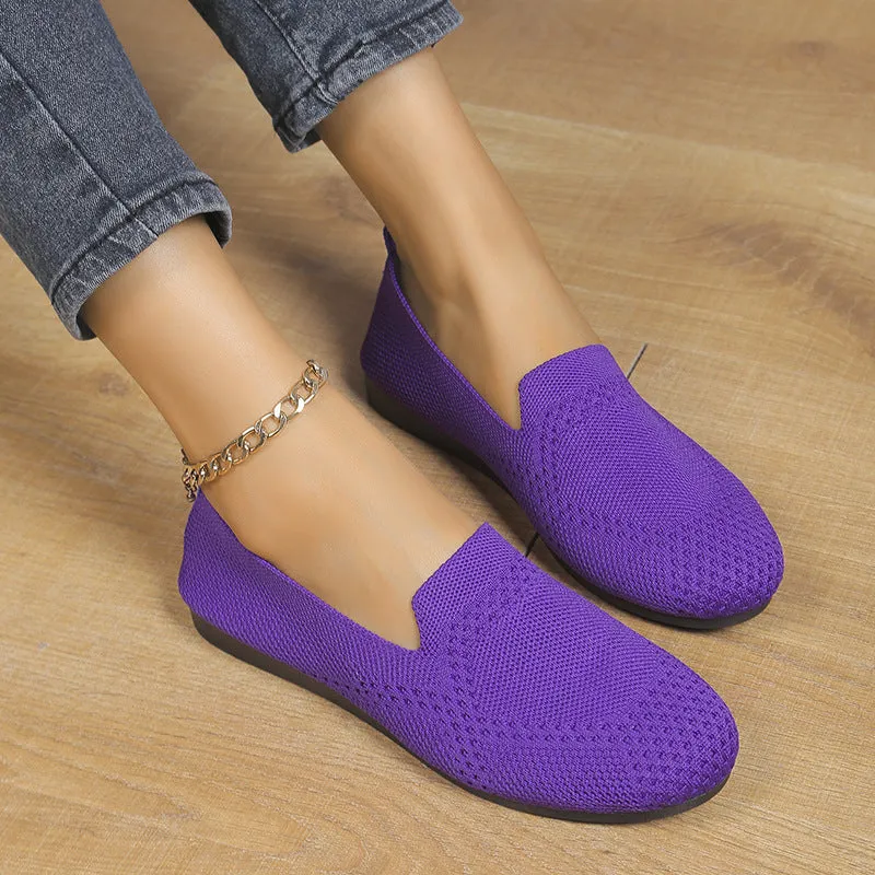 Flying Woven Slip-On Flats — European / American Style Work Shoes sold by Zulily product image thumbnail 2
