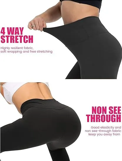 Cropped High-Rise Leggings – Black Tie-Dye Print Workout Pants sold by Zulily product image thumbnail 2
