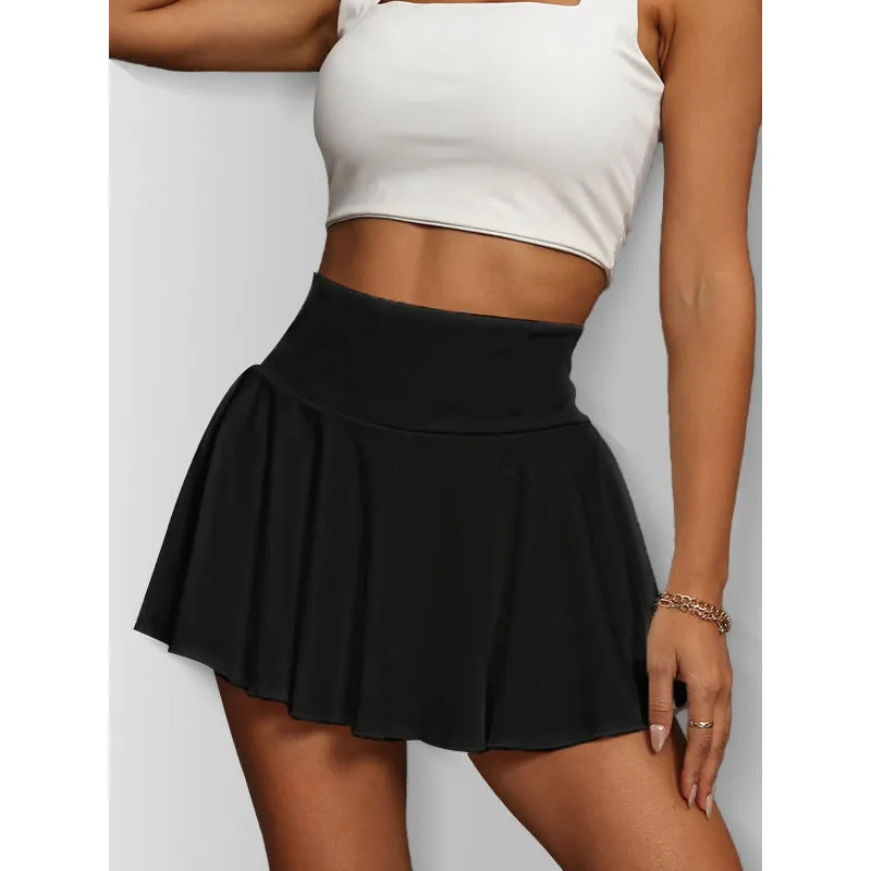Women Tennis Skirt Golf Skorts Athletic High Waisted With Pockets sold by Zulily product image thumbnail 4