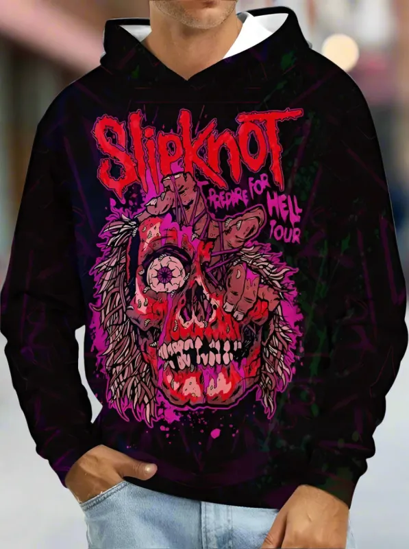 Unisex Printed Hoodie – Casual Graphic Pullover Sweatshirt sold by Zulily