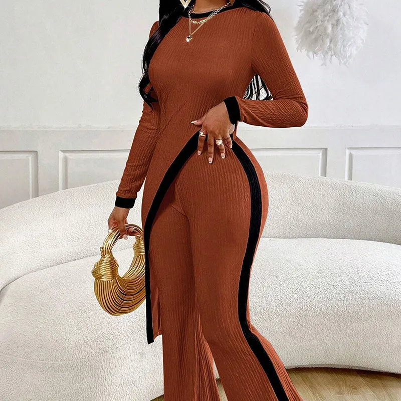 Women’s Asymmetrical Top and Pants Set sold by Zulily product image thumbnail 2