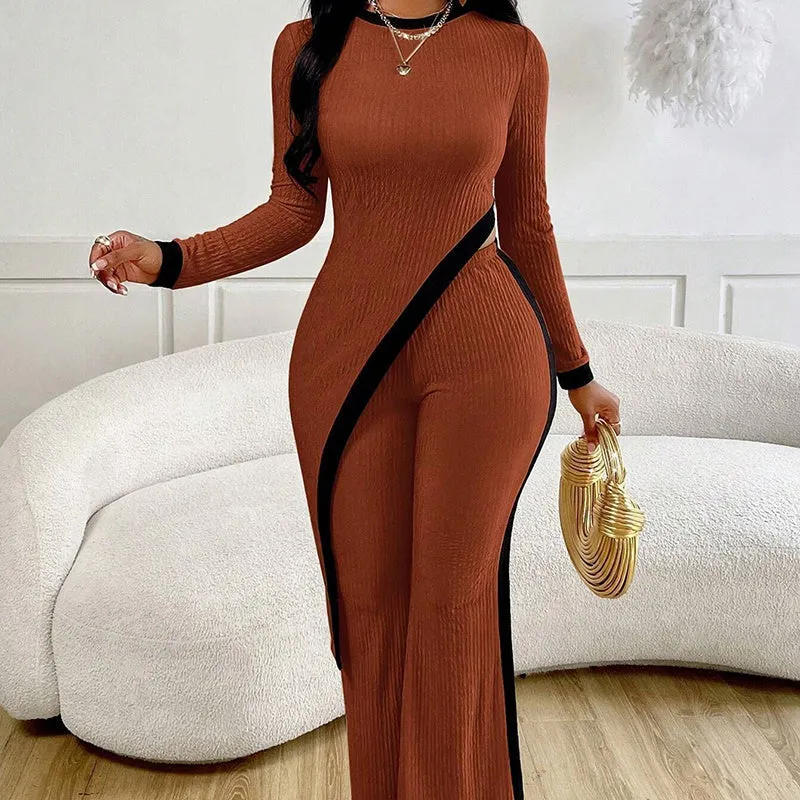 Women’s Asymmetrical Top and Pants Set sold by Zulily product image thumbnail 3