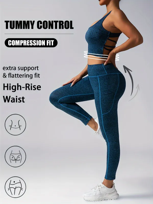 Women’s Two Piece Workout Set made by Zulily