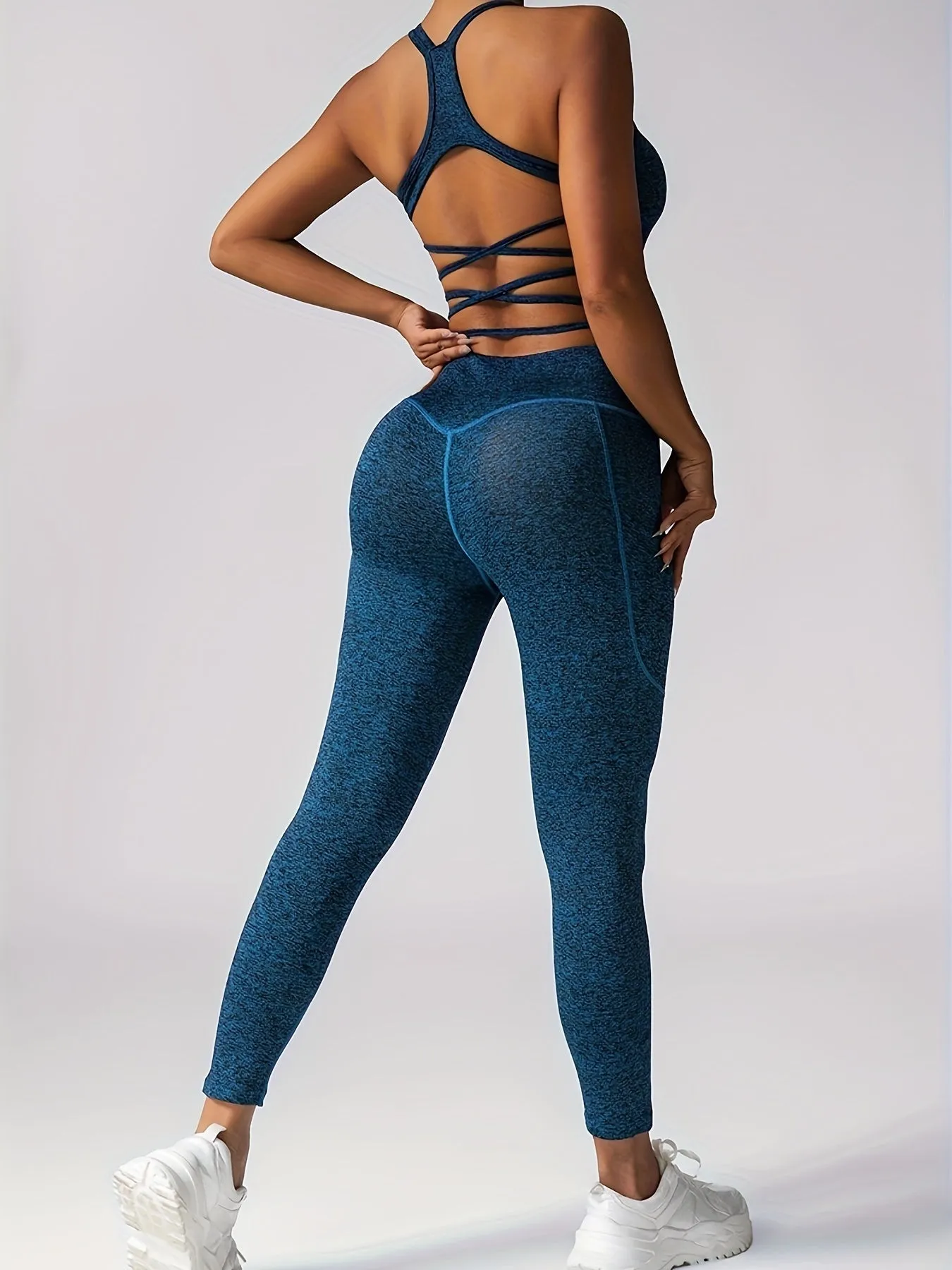 Women’s Two Piece Workout Set sold by Zulily product image thumbnail 2