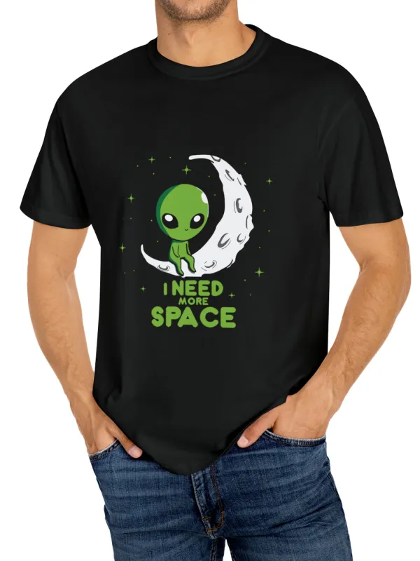 Alien Graphic T-Shirt for Men – Summer Street Style Casual Tee made by Zulily
