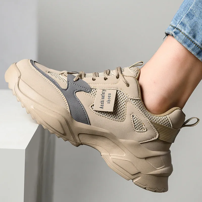 Lightweight Breathable Anti-Smash Work Shoes – Women's Safety Sneakers sold by Zulily product image thumbnail 4