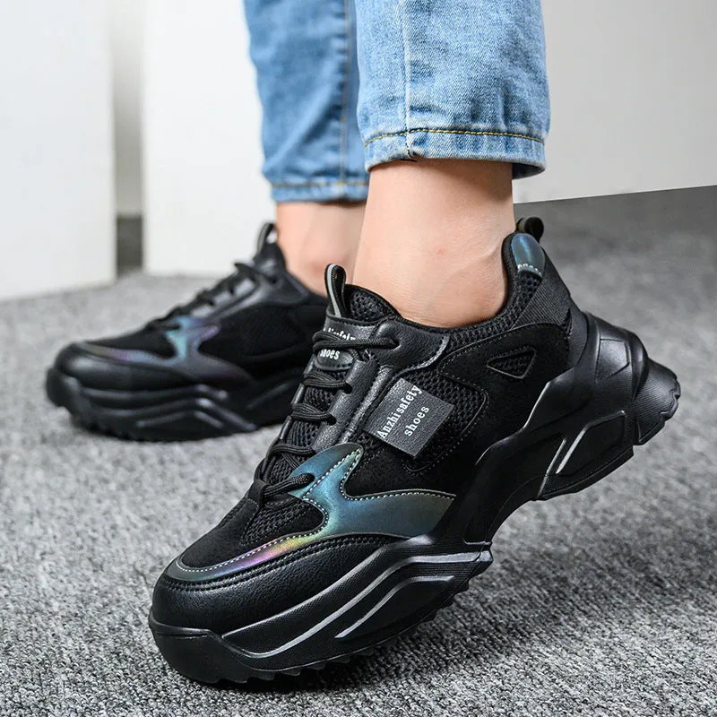 Lightweight Breathable Anti-Smash Work Shoes – Women's Safety Sneakers sold by Zulily product image thumbnail 5