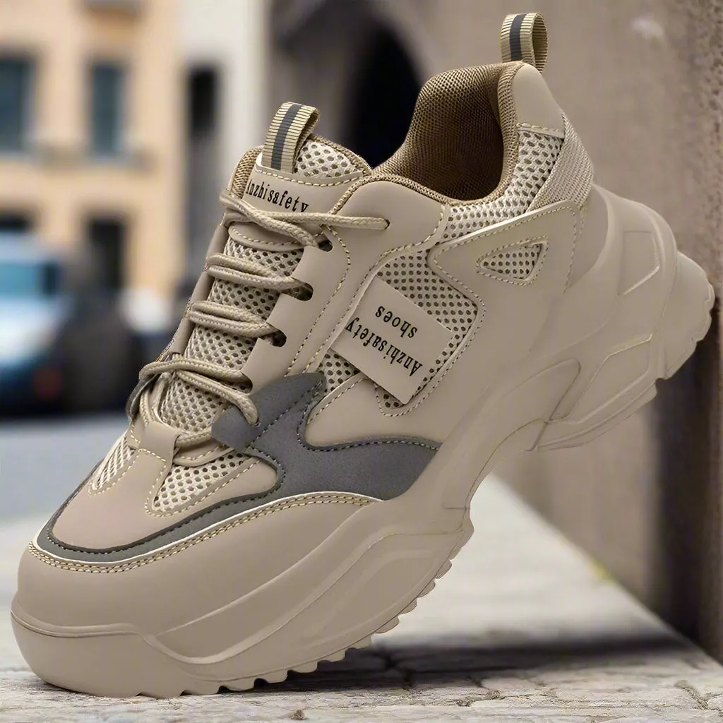 Lightweight Breathable Anti-Smash Work Shoes – Women's Safety Sneakers sold by Zulily product image thumbnail 3