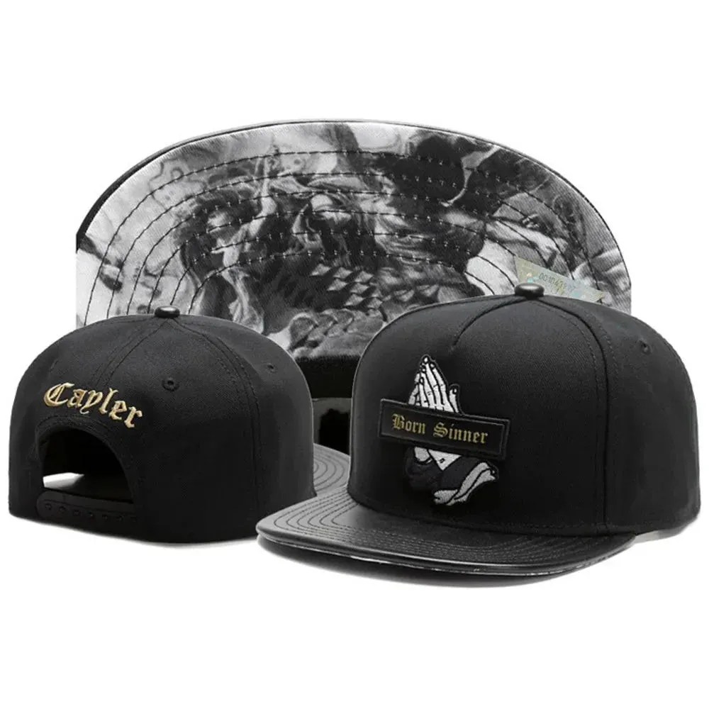 Classic Snapback Hat – Flat Bill Adjustable Baseball Cap sold by Zulily product image thumbnail 3