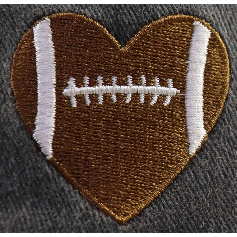 Football Heart Baseball Cap — Gifts for Women & Men sold by Zulily product image thumbnail 4