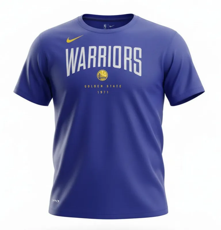 Nike Men's NBA Golden State Warriors Dri-Fit Essential T-Shirt made by Nike