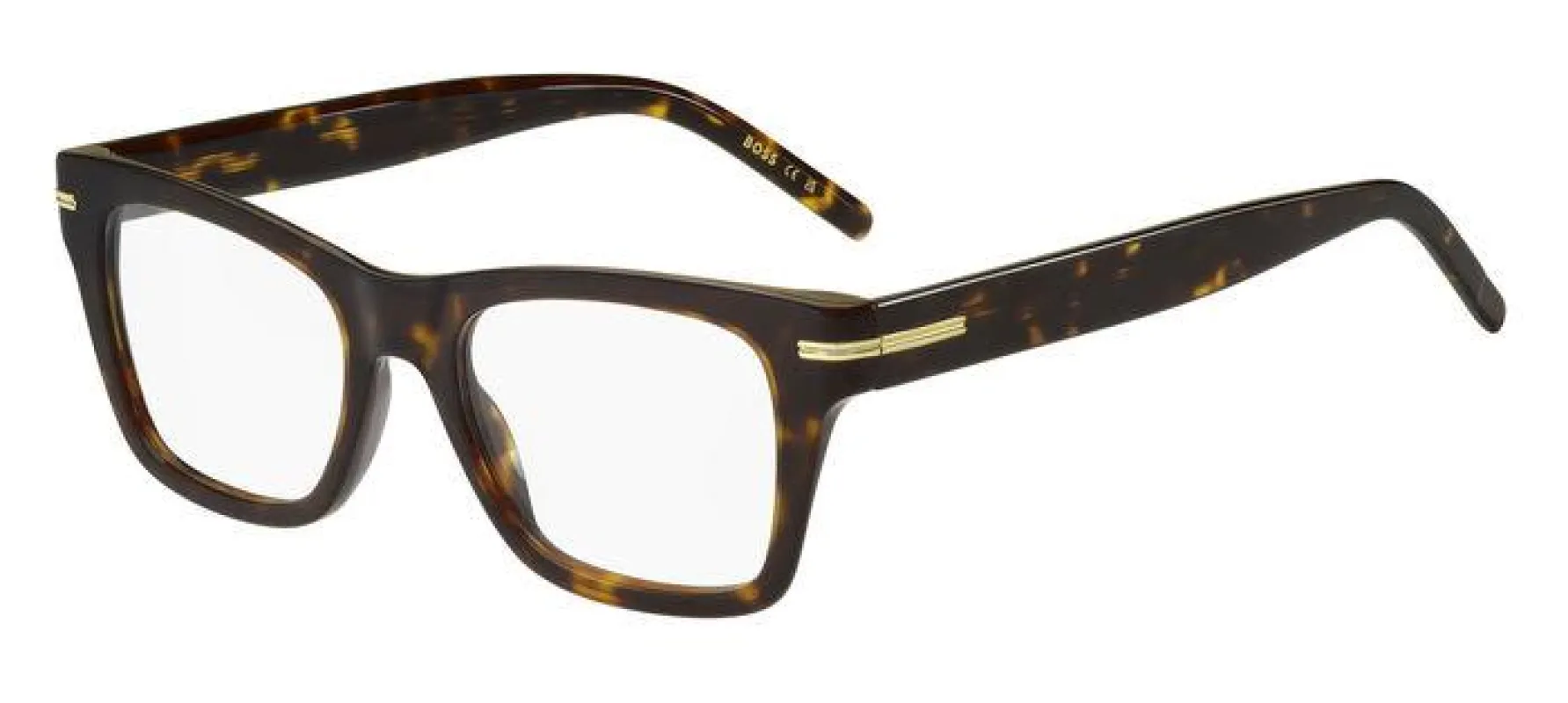 Boss By Hugo Boss Havana Full-Rim Square Eyeglasses made by Zulily