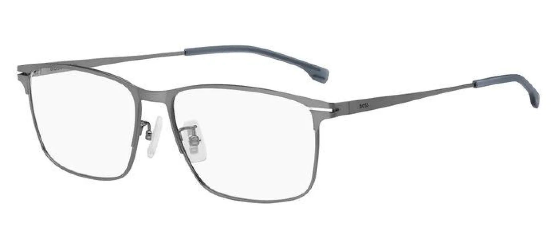 Boss By Hugo Boss Gunmetal Unisex Rectangular Full‑Rim Metal Eyeglasses sold by Zulily