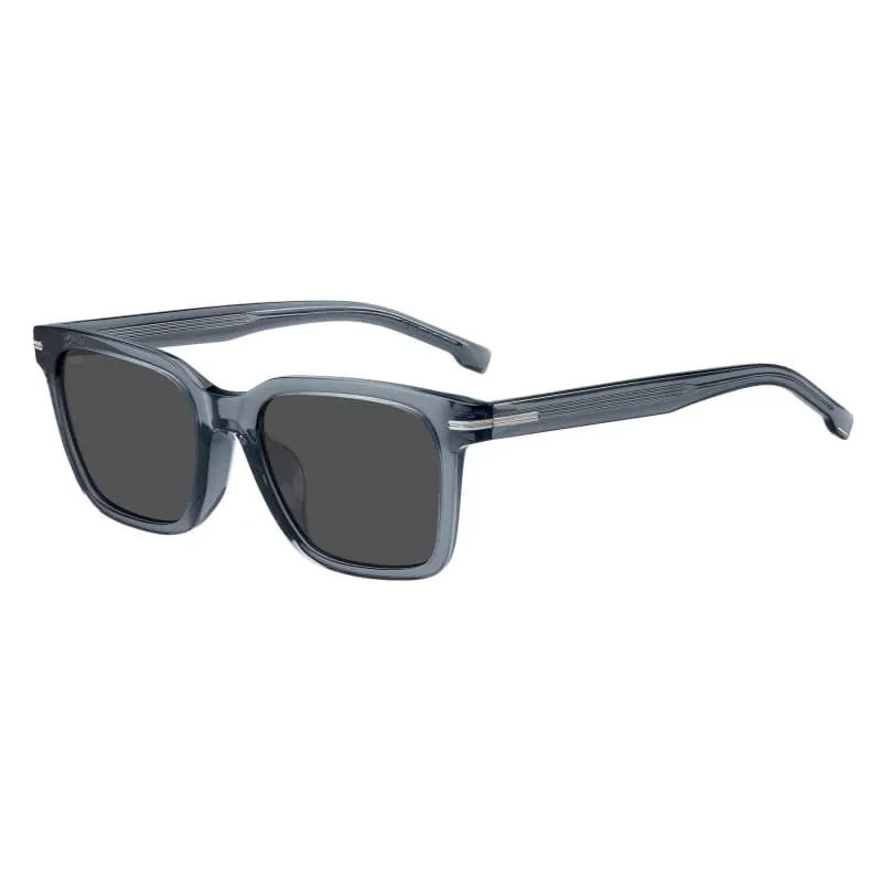 Boss By Hugo Boss Unisex Blue Rectangular Sunglasses made by Zulily