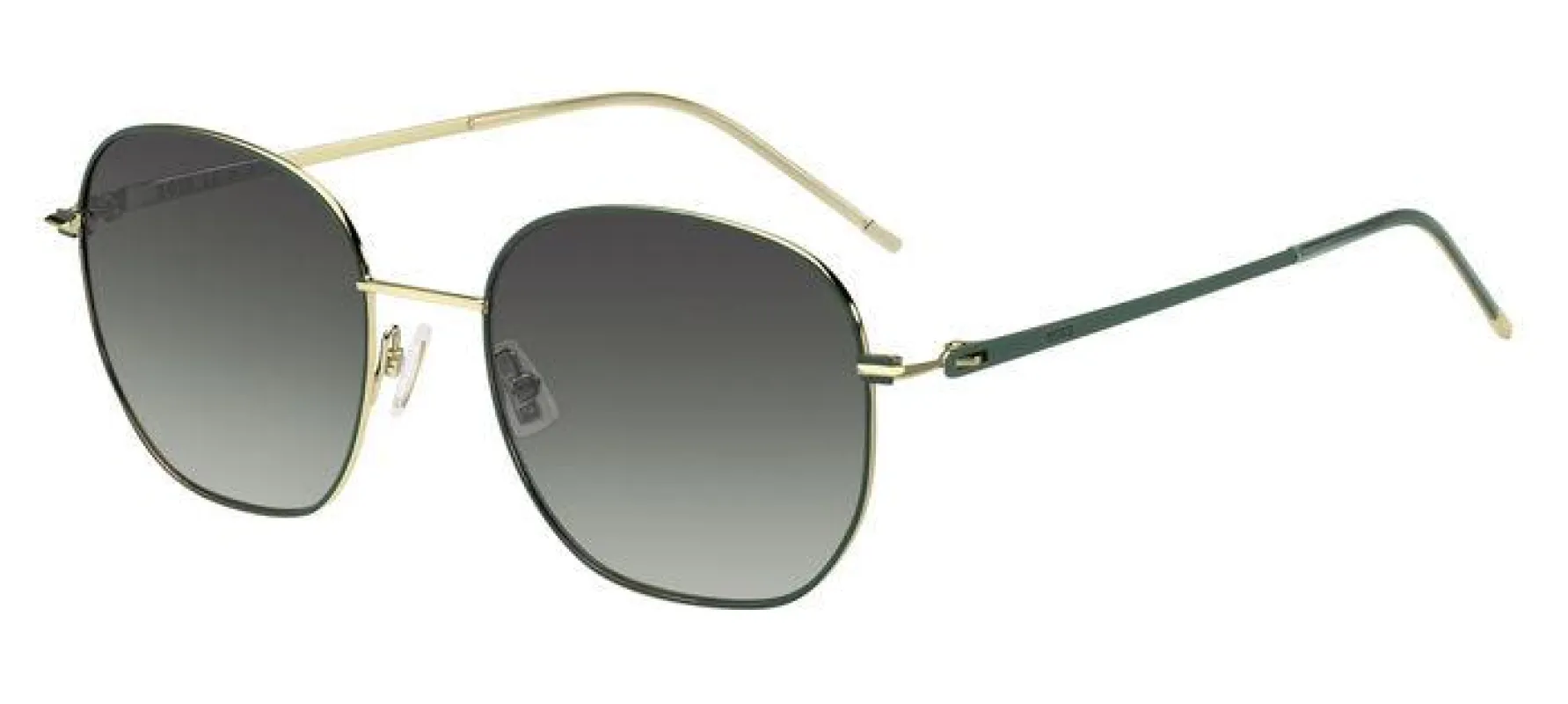 Boss By Hugo Boss Unisex Gold Geometric Metal Frame With Gradient Lenses sold by Zulily