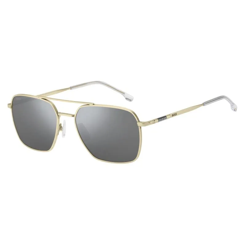 Boss By Hugo Boss Unisex Matte Gold Navigator Sunglasses made by Zulily