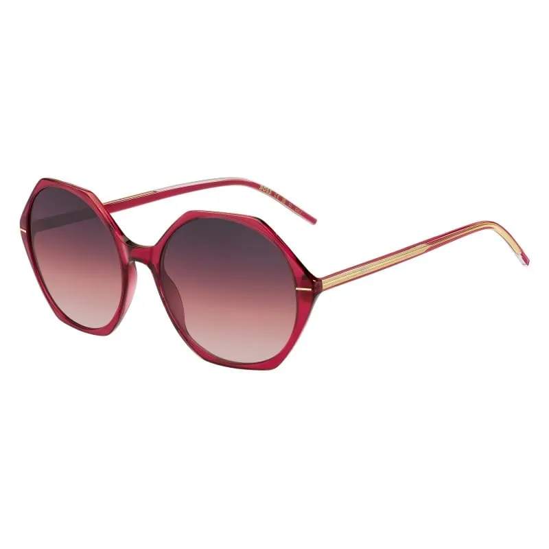Boss By Hugo Boss Womens Cherry Round Sunglasses made by Zulily