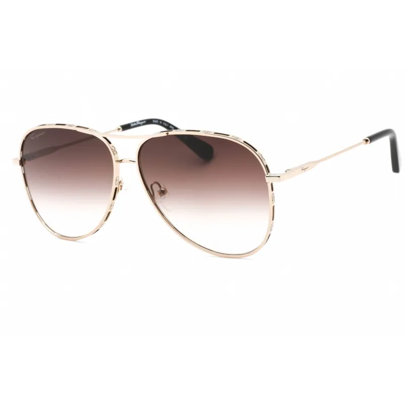 Salvatore Ferragamo Aviator Sunglasses sold by Zulily