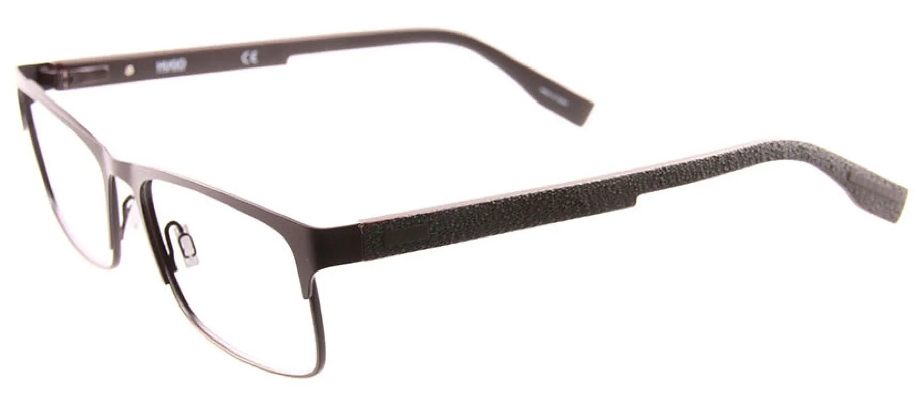 Hugo Boss Matte Brown Square Metal Eyeglasses sold by Zulily