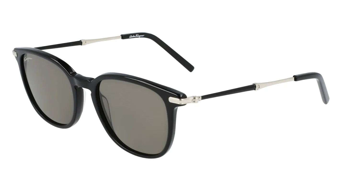 Salvatore Ferragamo Black Designer Sunglasses sold by Zulily