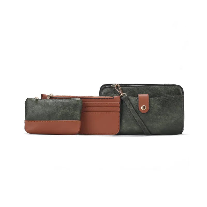 MKF Collection Women's Muriel Crossbody Bag And Card Holder Set made by MKF Collection