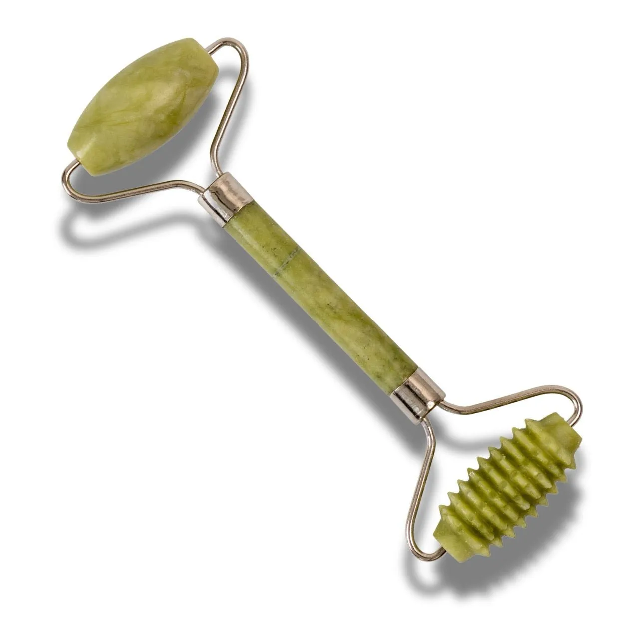 Eco Bath London Jade Face Roller Ridged End - Relaxing Facial Massage Roller, Natural Jade Massager Facial Tool for Skin Care and Relaxation by Eco Bath London sold by Zulily