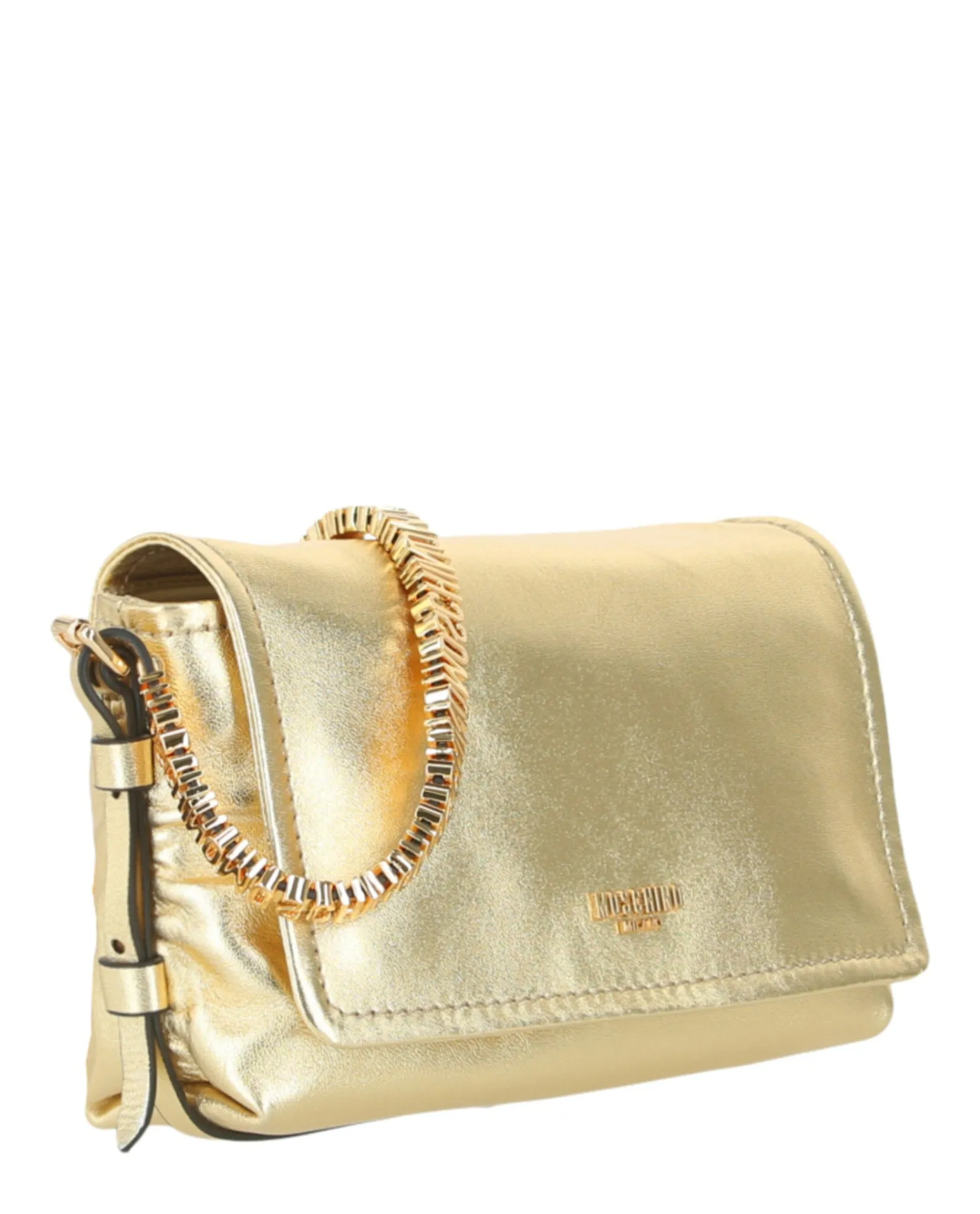 Moschino Logo-Lettering Metallic Crossbody Bag sold by Zulily product image thumbnail 2