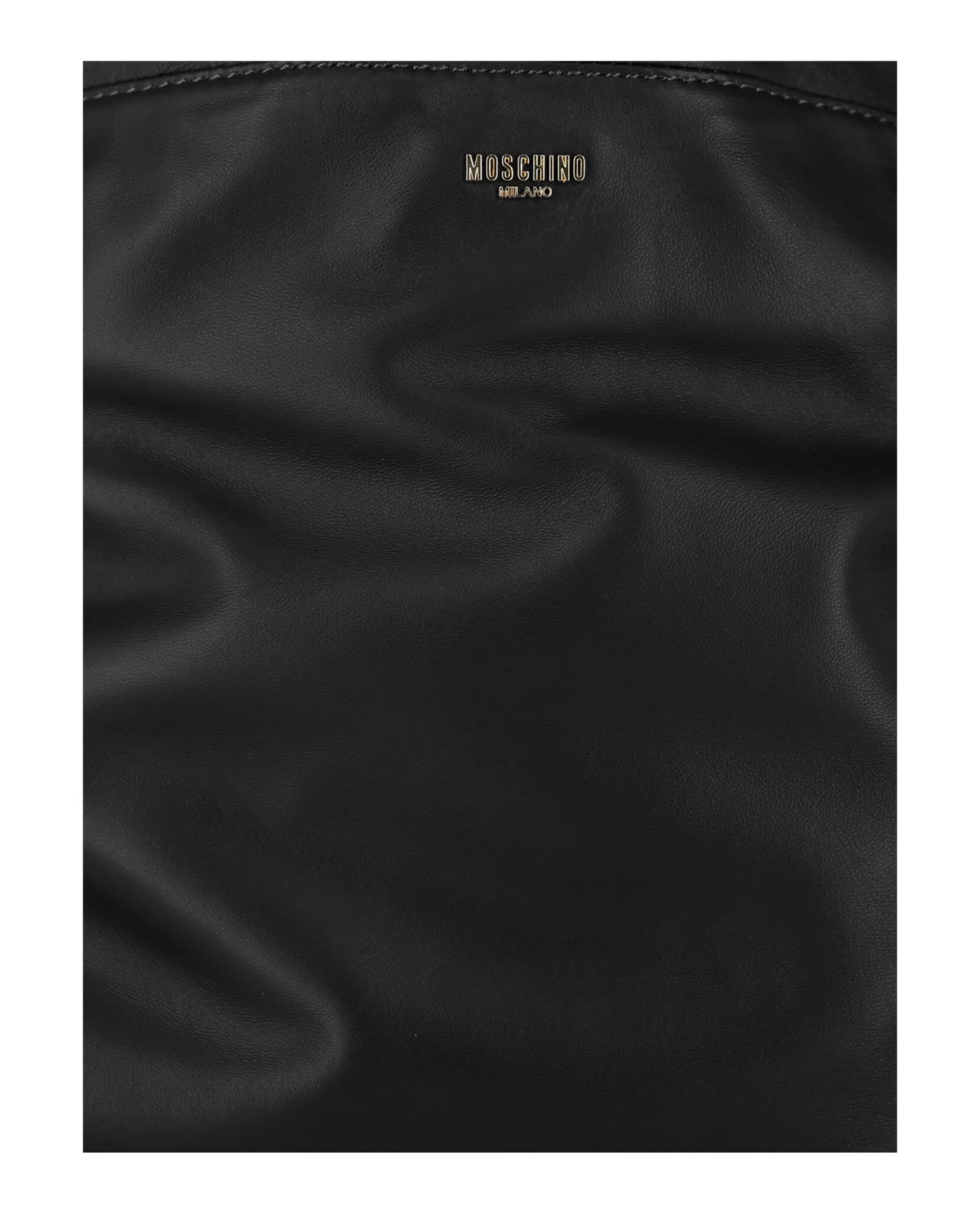 Moschino Drawstring Lettering Chain Shoulder Bag sold by Zulily product image thumbnail 4