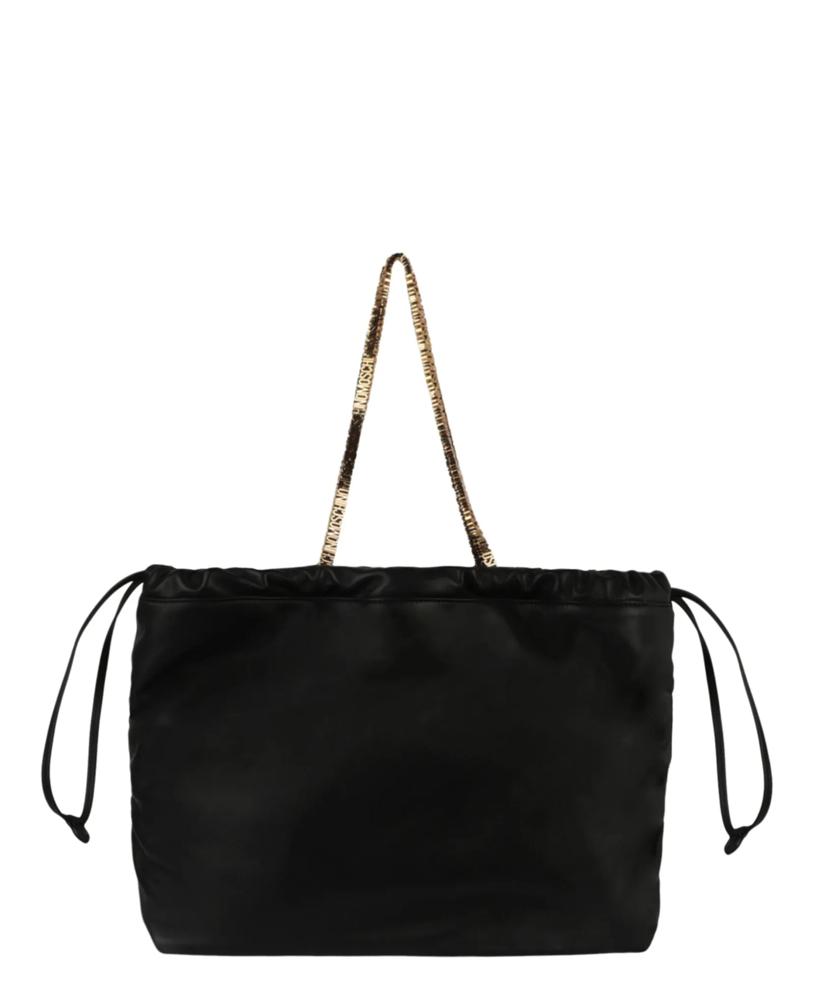 Moschino Drawstring Lettering Chain Shoulder Bag sold by Zulily product image thumbnail 5
