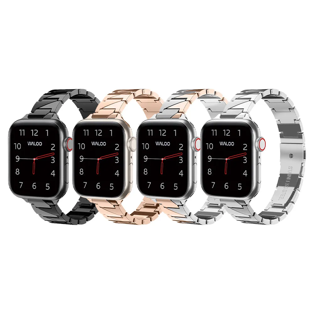 Waloo Two Tone Metal Band For Apple Watch sold by Zulily