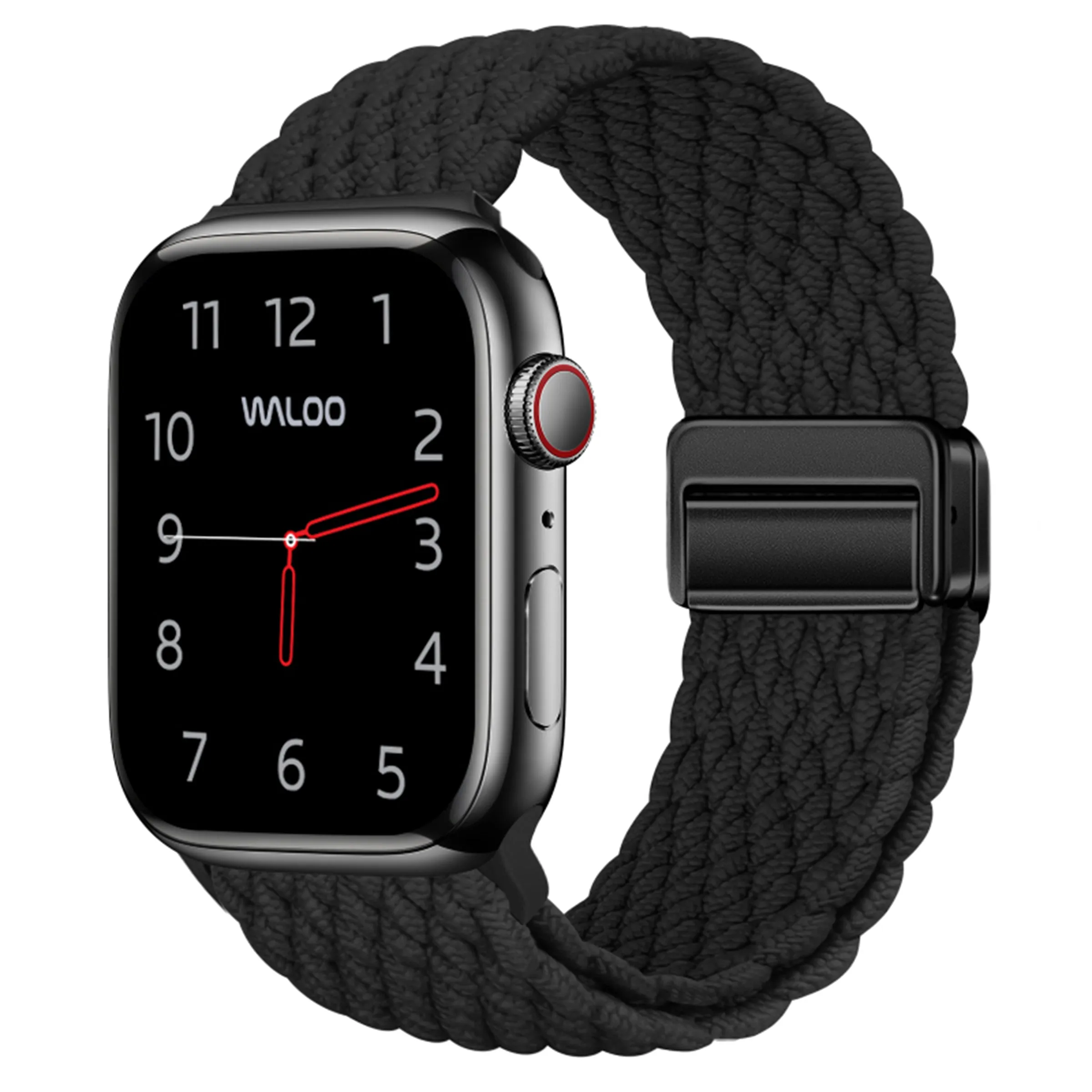 Waloo Braided Nylon Magnetic Loop Band For Apple Watch sold by Zulily product image thumbnail 2