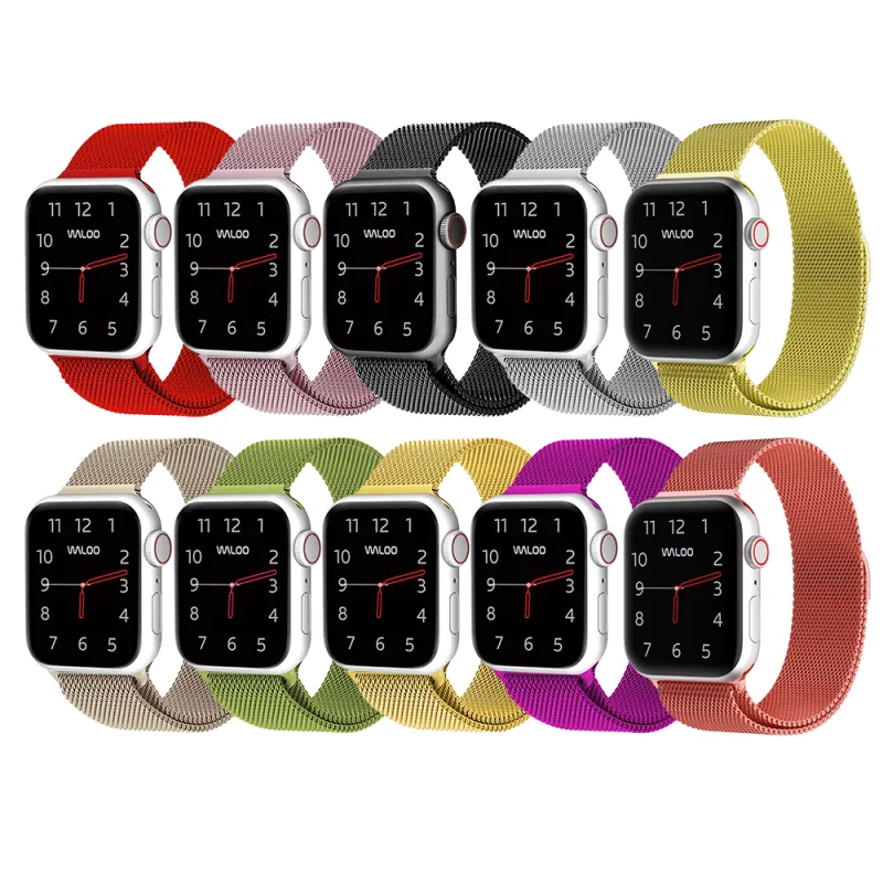 Waloo Magnetic Mesh Band For Apple Watch made by Zulily