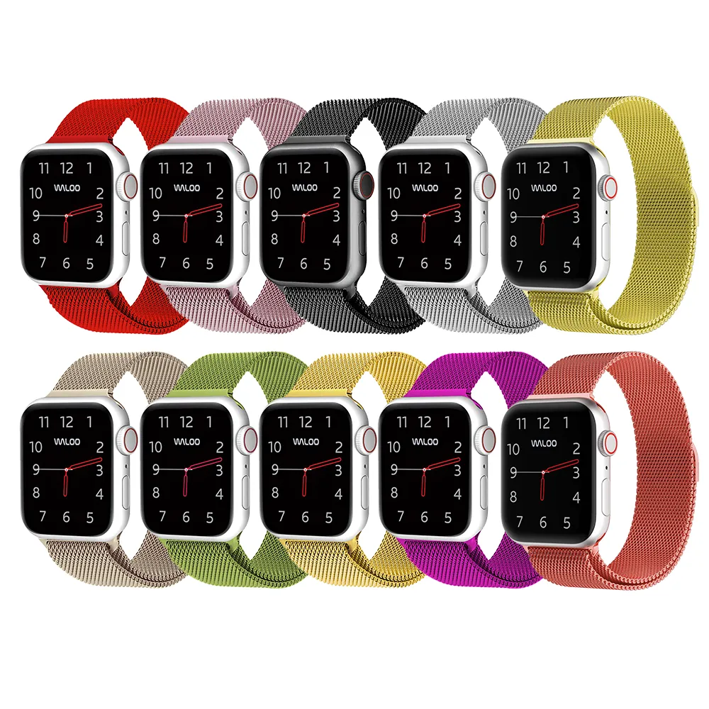 Waloo Magnetic Mesh Band For Apple Watch sold by Zulily