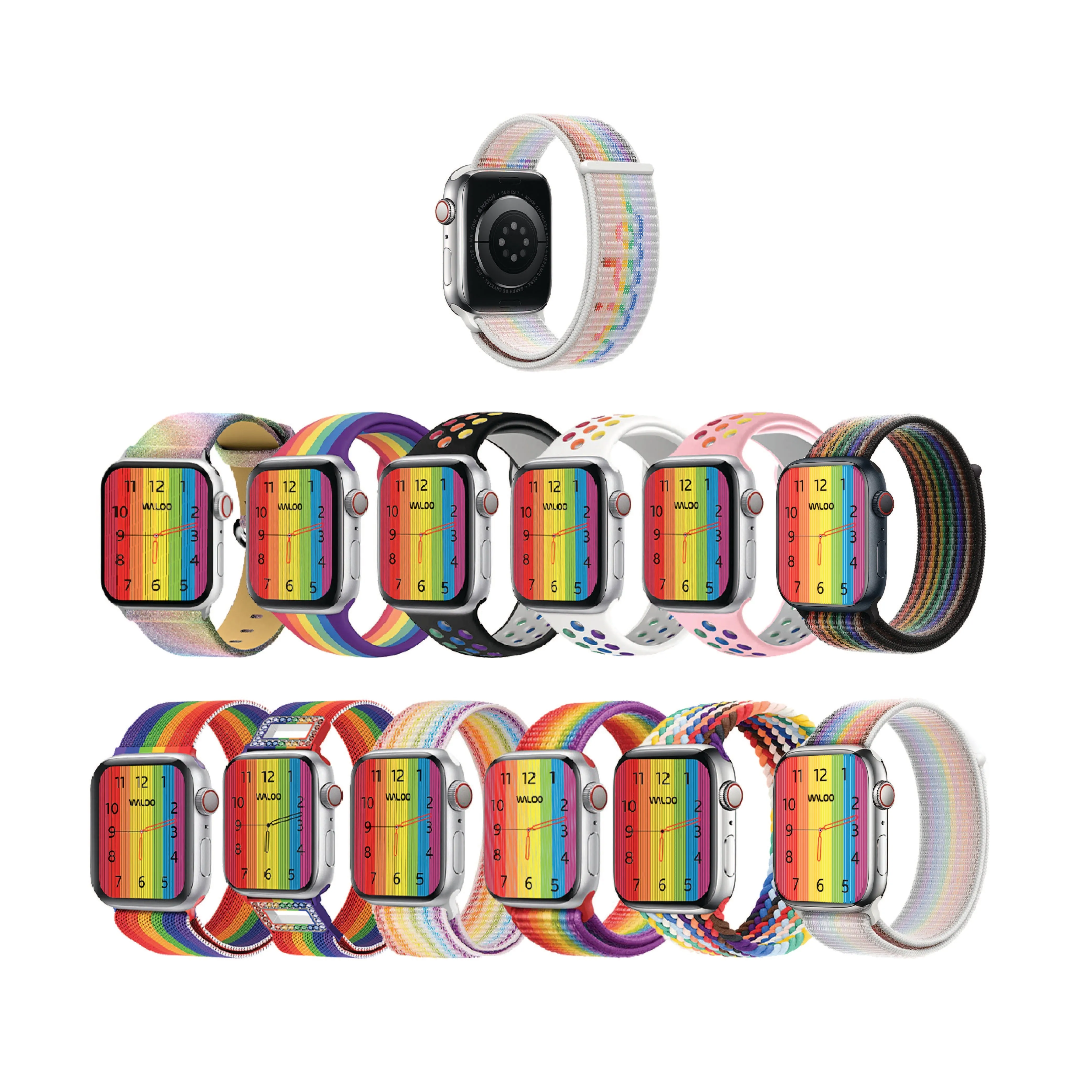 Waloo Pride Bands For Apple Watch sold by Zulily