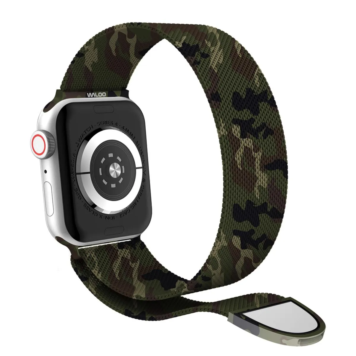 Waloo Camo Printed Magnetic Mesh Band For Apple Watch sold by Zulily product image thumbnail 5