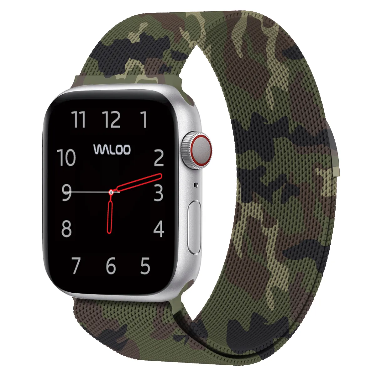 Waloo Camo Printed Magnetic Mesh Band For Apple Watch sold by Zulily product image thumbnail 3