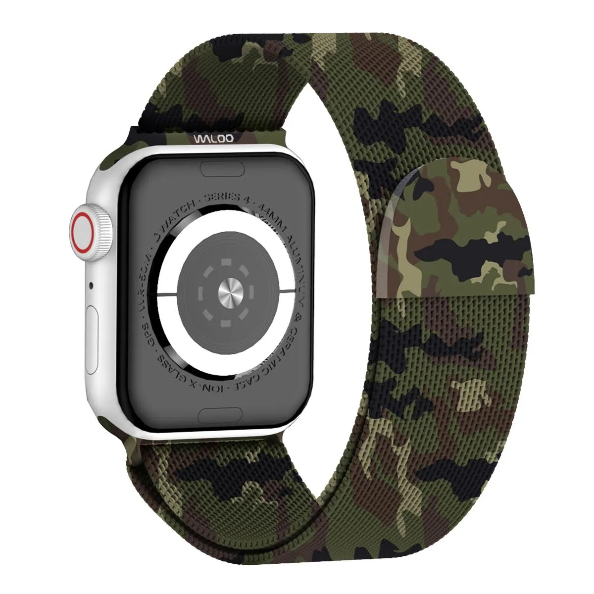 Waloo Camo Printed Magnetic Mesh Band For Apple Watch sold by Zulily product image thumbnail 4