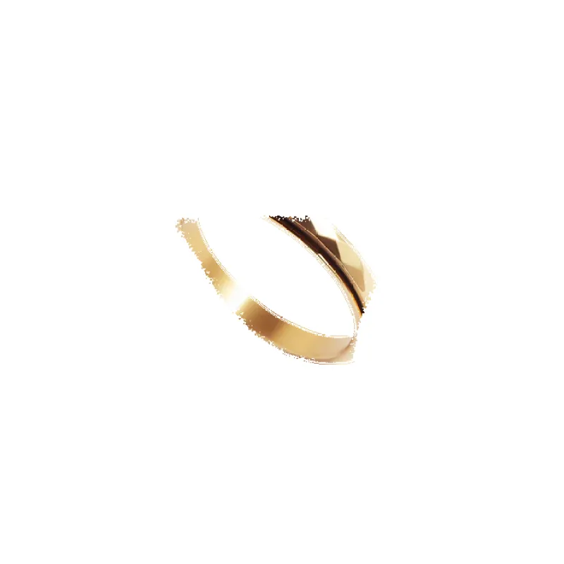 Mint & Lily Dainty Hammered Band Spinning Fidget Ring made by Zulily
