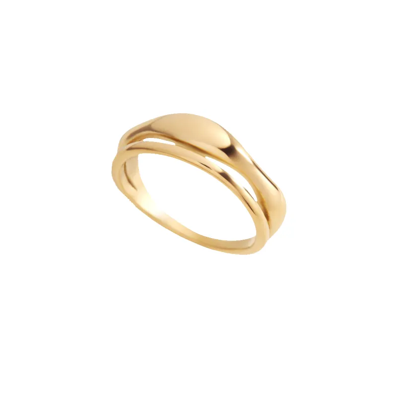 Mint & Lily Mind The Gap Ring made by Zulily